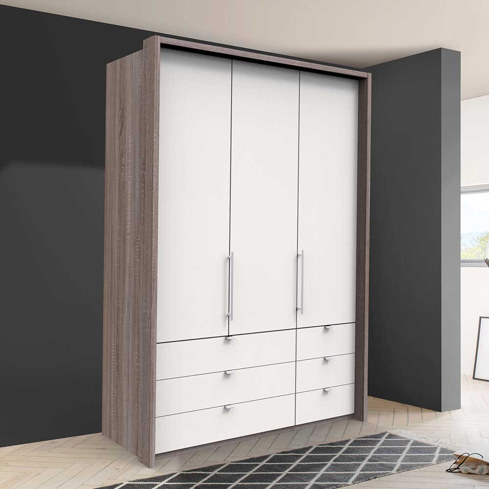 Schlafzimmer Kombi-Schrank mit sechs Schubladen - Tivierto