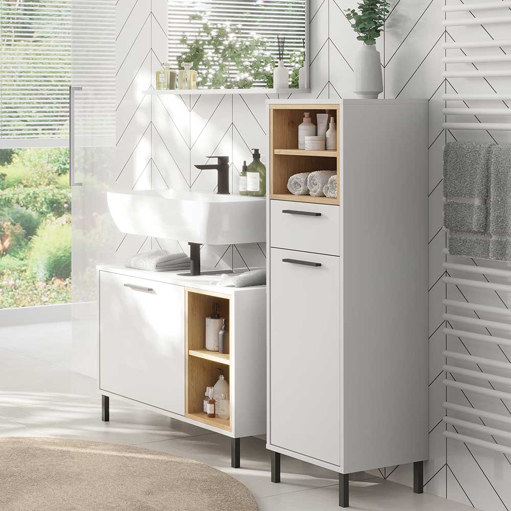 Halbhoher Badschrank modern - Pira