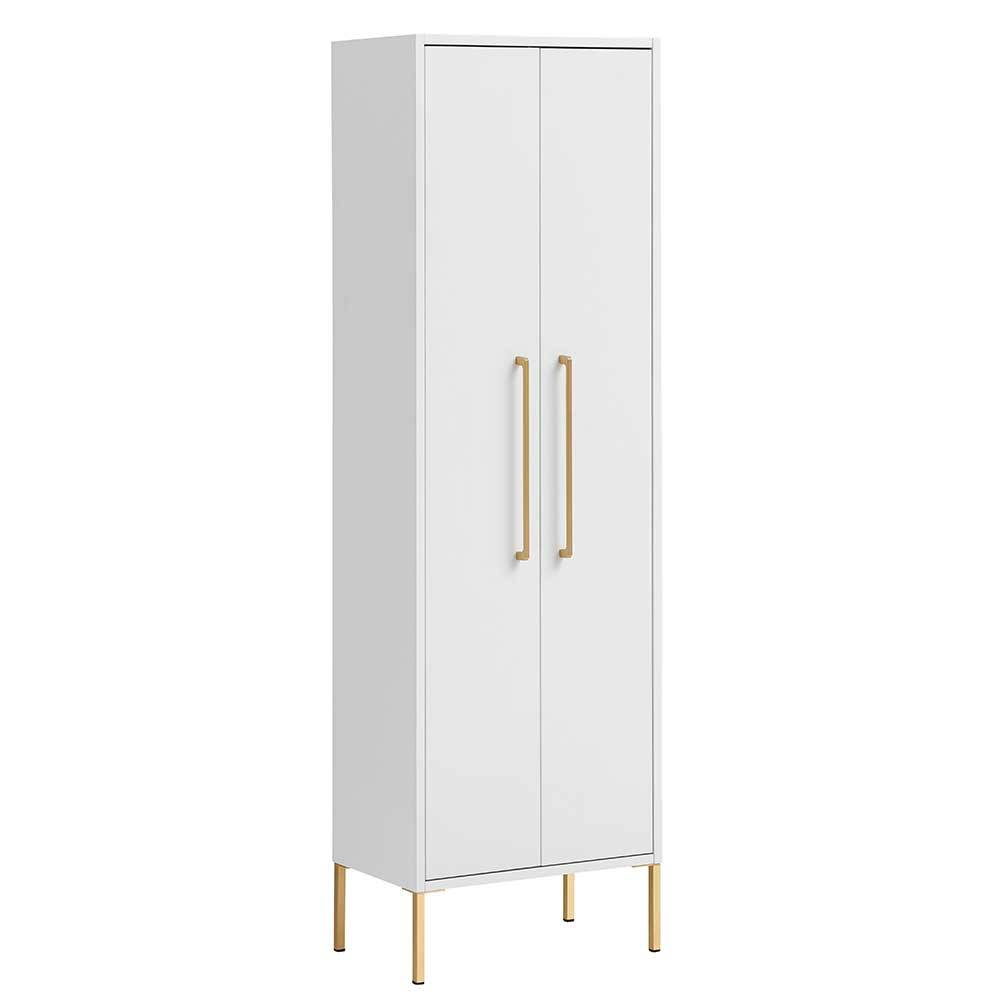 46x155x30 Badschrank mit Doppeltür - Nuszaleva