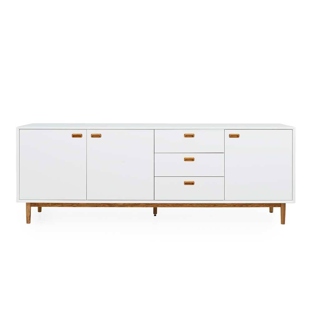 225x80x44 Breites Sideboard im Skandi Design - Jaturian