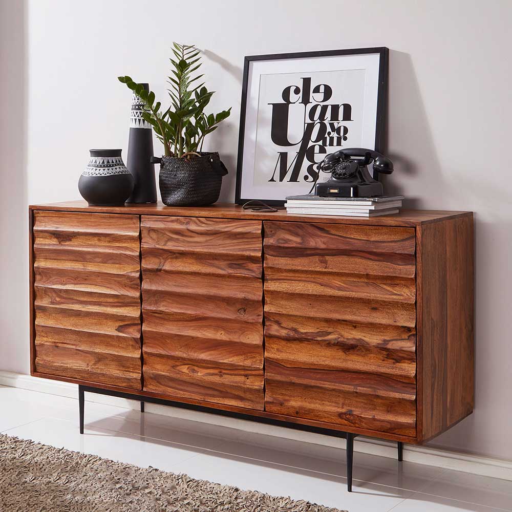 3-türiges Design-Sideboard mit 150cm Breite - Adair