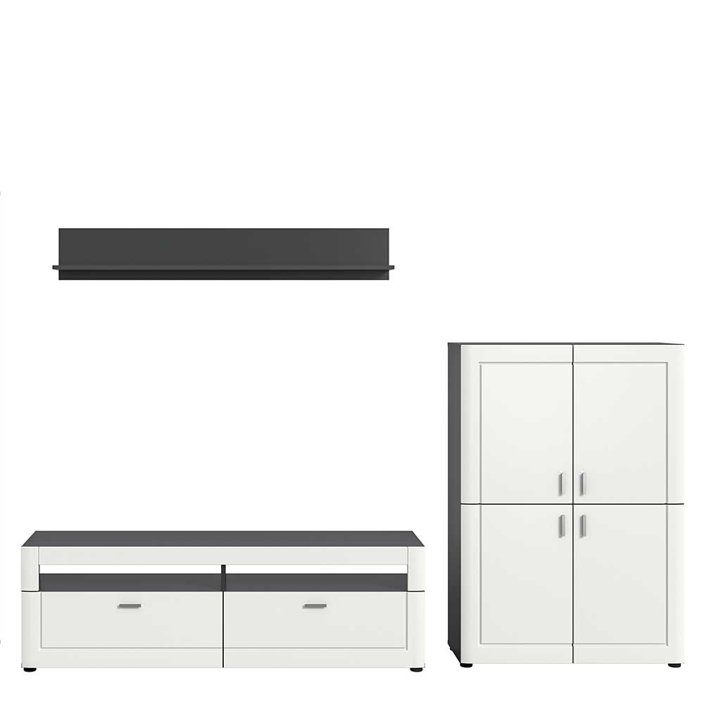 TV Board & Highboard & Wandboard Set - Ungaran (dreiteilig)