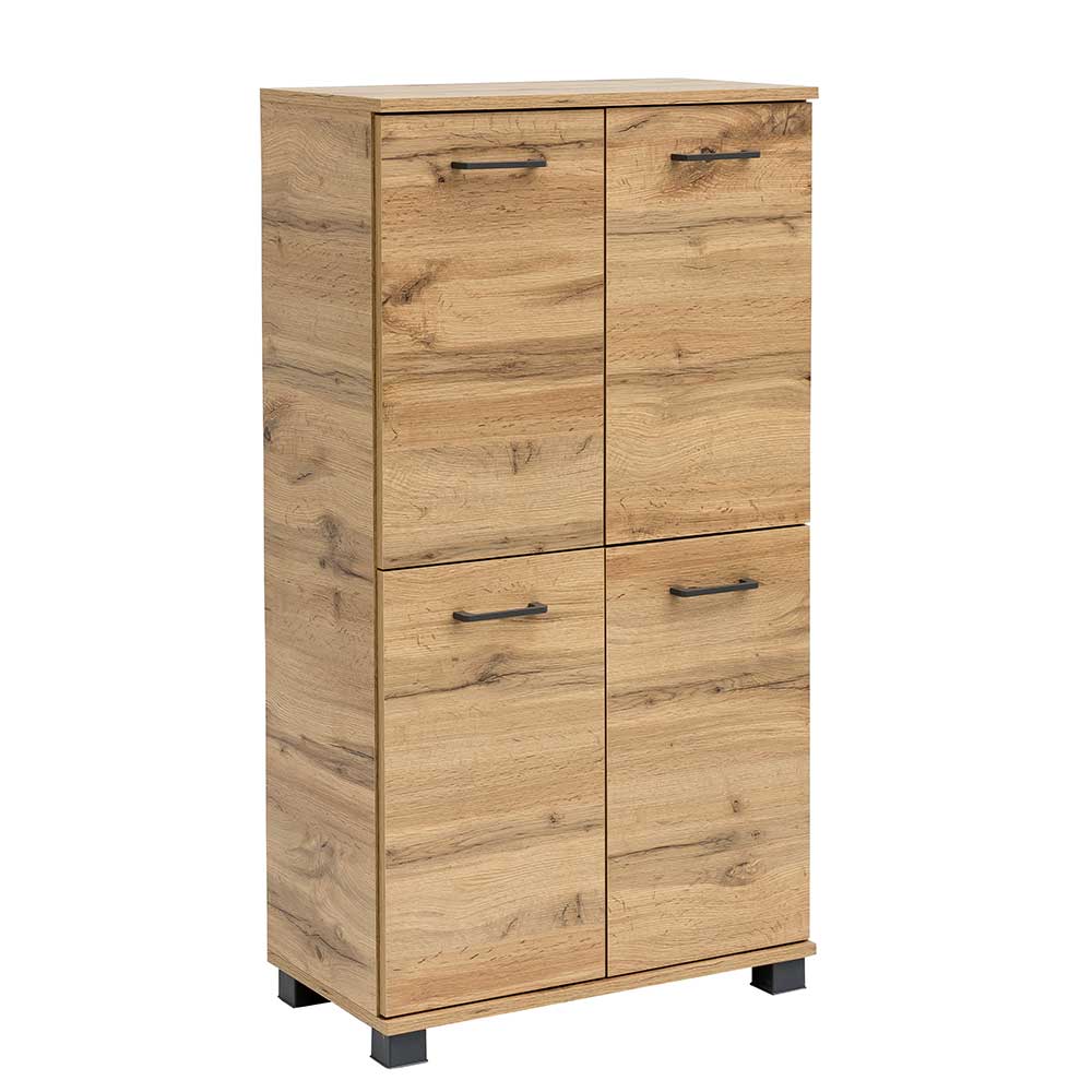 Badezimmer Highboard in Wildeiche Touchwood NB - Jessmi