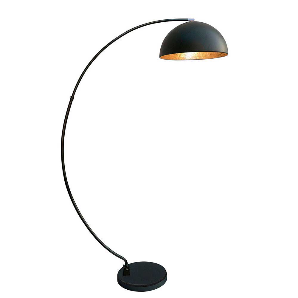 Bogenlampe Tincina in Schwarz