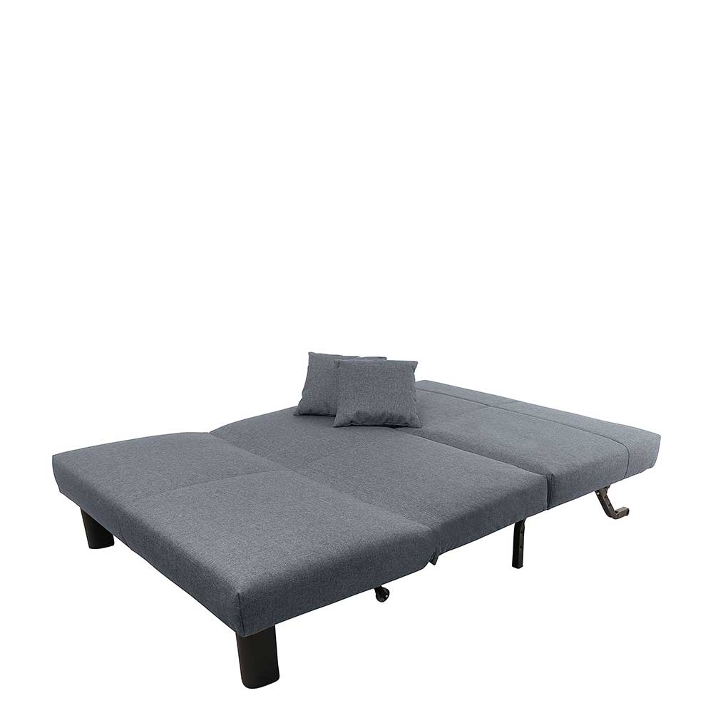 Faltsofa in Blau mit Schwarz - Florin