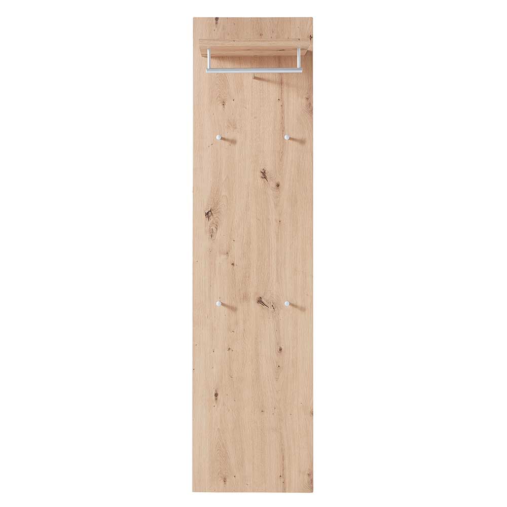 40x151x30 Garderobe in Wildeiche Nachbildung - Indiesta