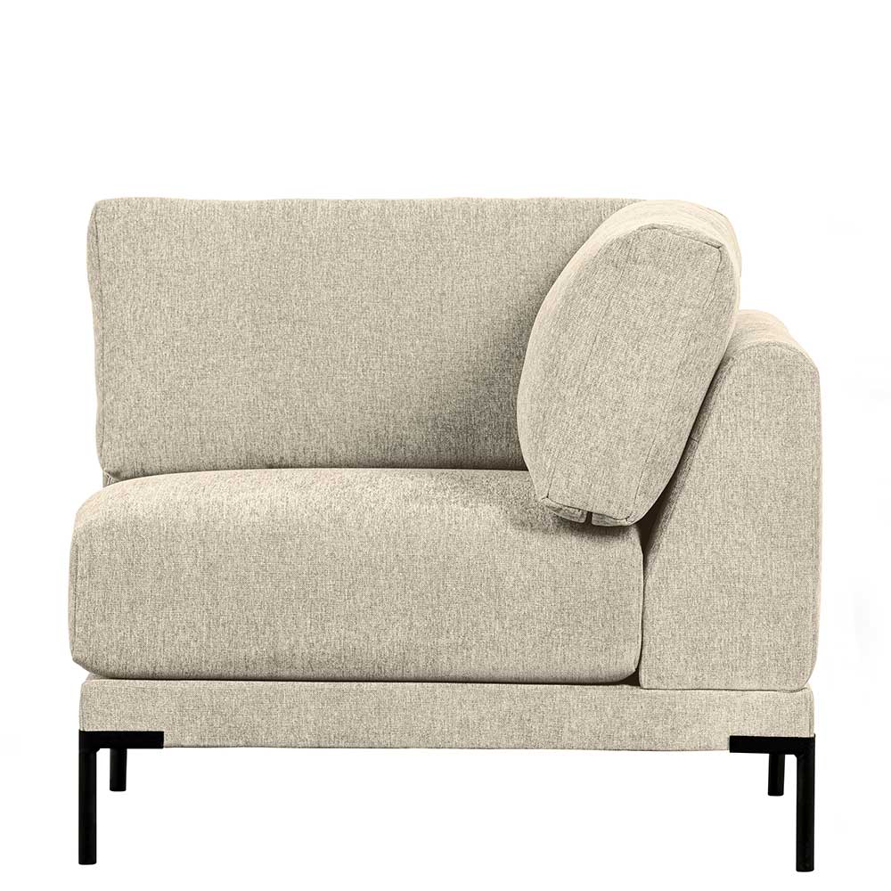 Modulsofa Eckelement in Beige - Guerrero