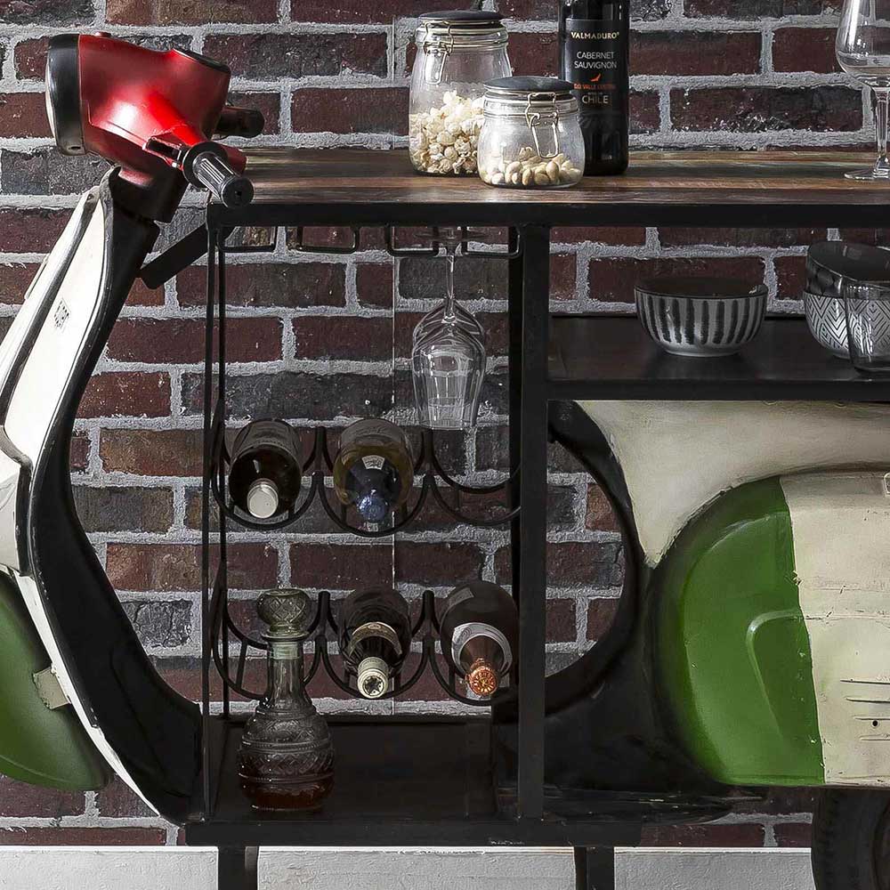 Motorroller Hausbar Italia Vintage Design - Nite