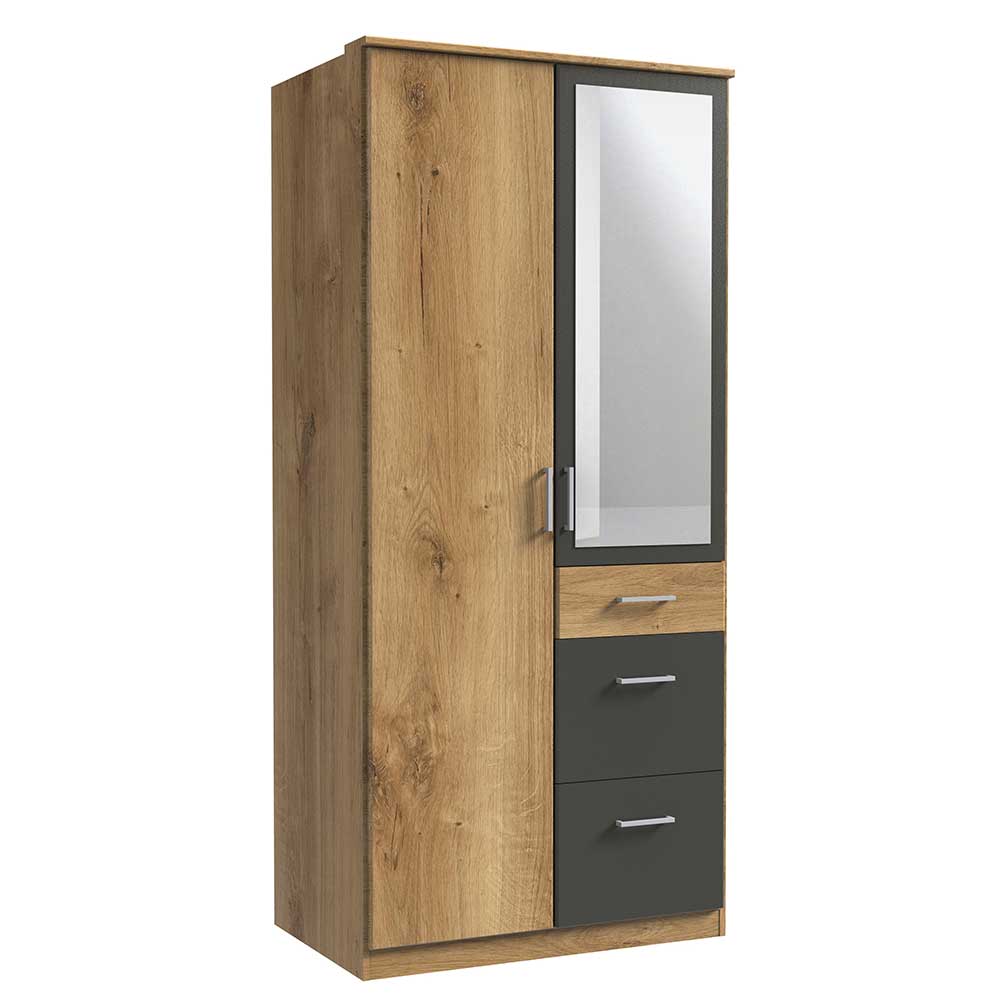 Schlafzimmerkleiderschrank 91 cm breit - Leviza