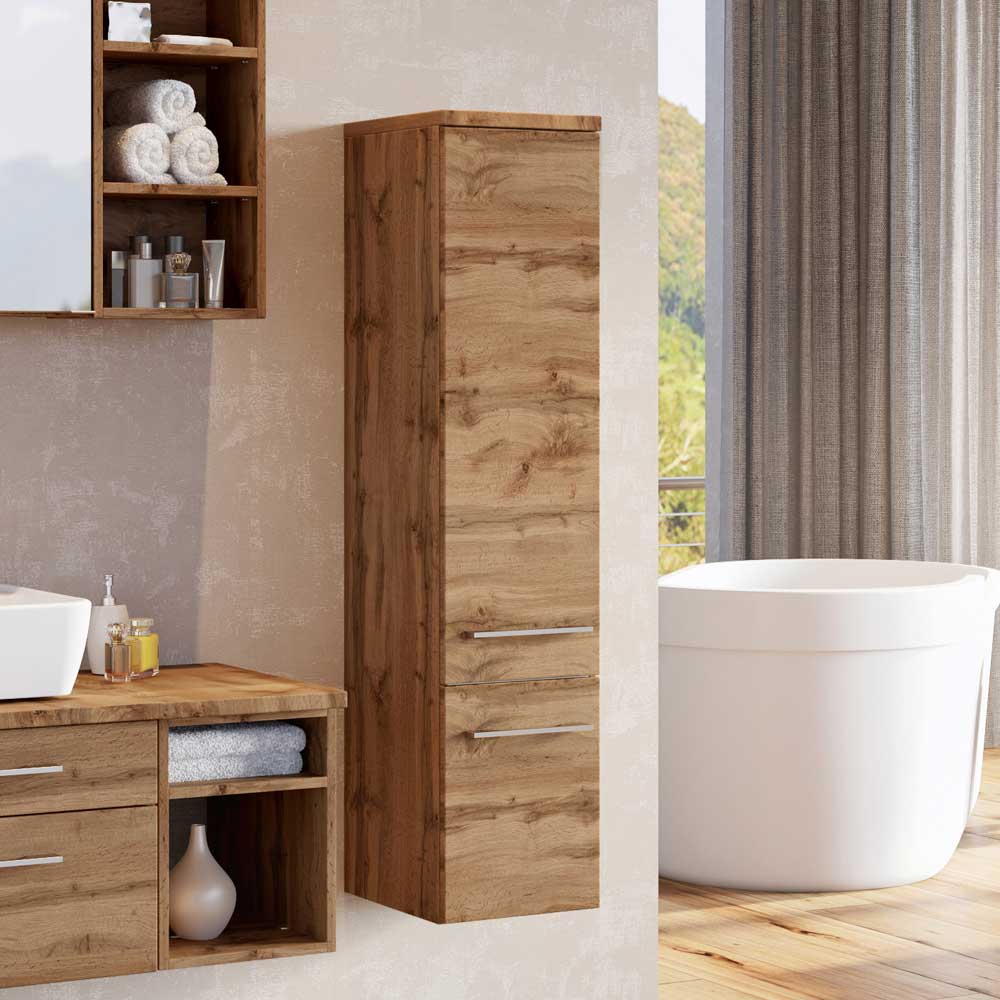 Wandmontage Badschrank 130 cm hoch - Userina