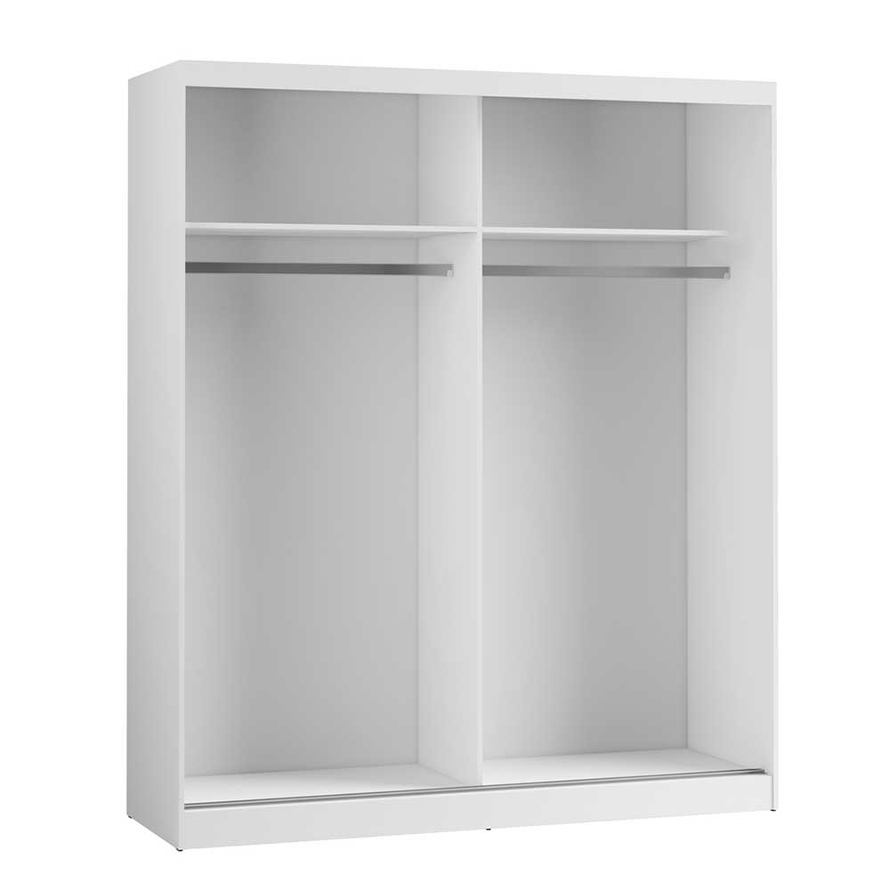 180x216x59 Schwebetürenschrank mit zwei Spiegeltüren - Jaines