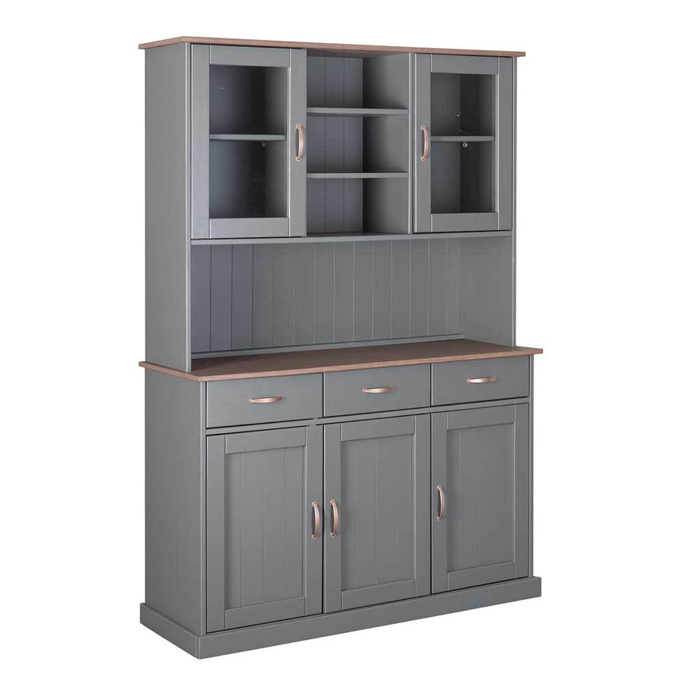 Buffetschrank in Grau & Braun - Nepplan