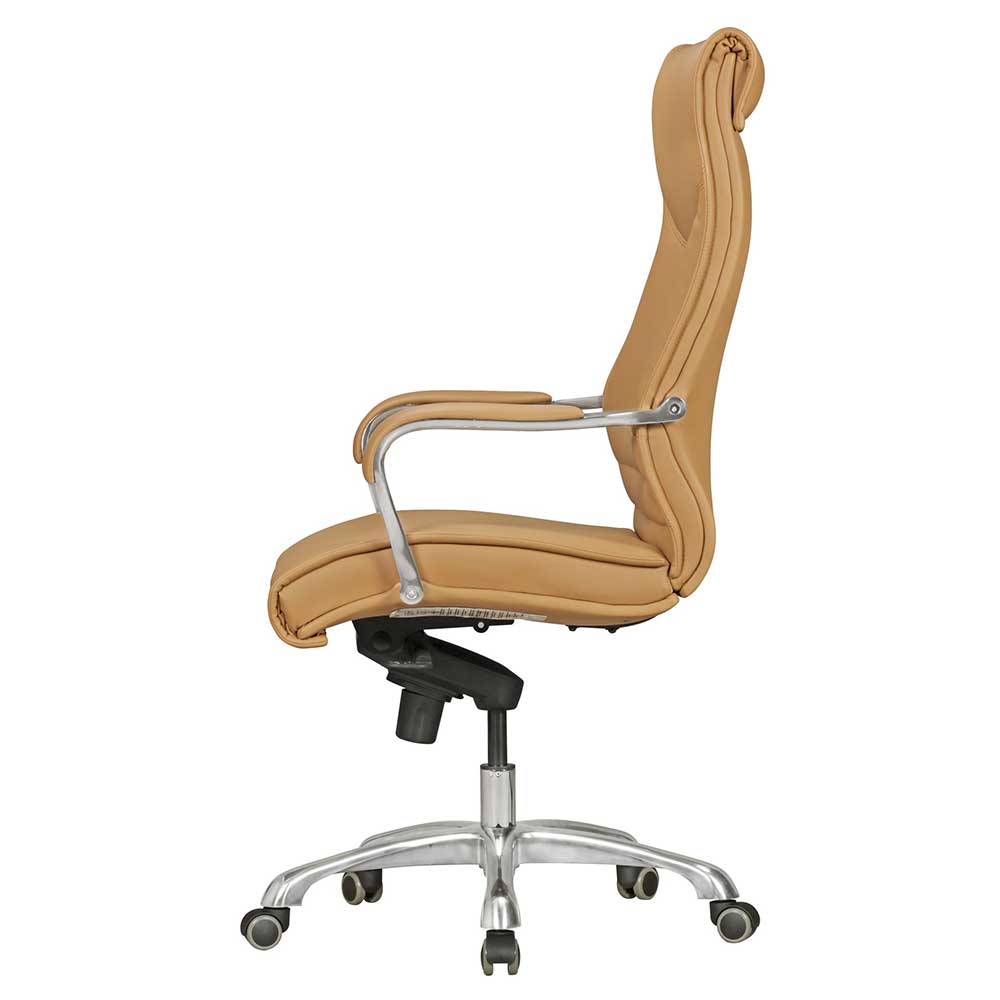 Ergonomischer Büro Drehstuhl in Beige - Henner