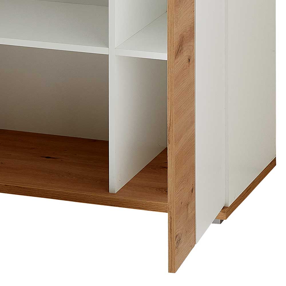 80x200x38 cm Garderobenschrank mit zwei Türen - Symbrosia