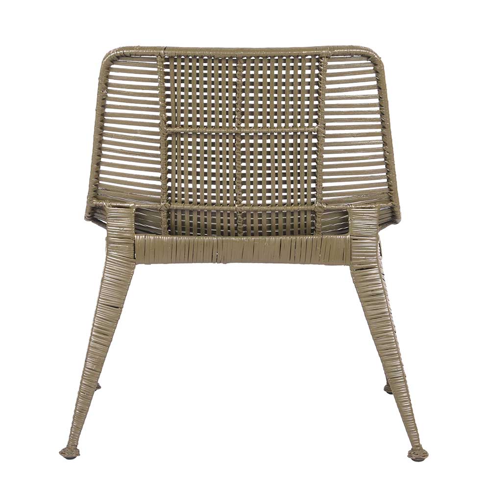 Design Rattanstuhl Sessel in Khaki - Florida