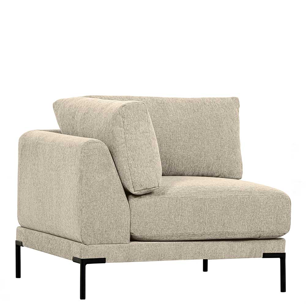 Modulsofa Eckelement in Beige - Guerrero