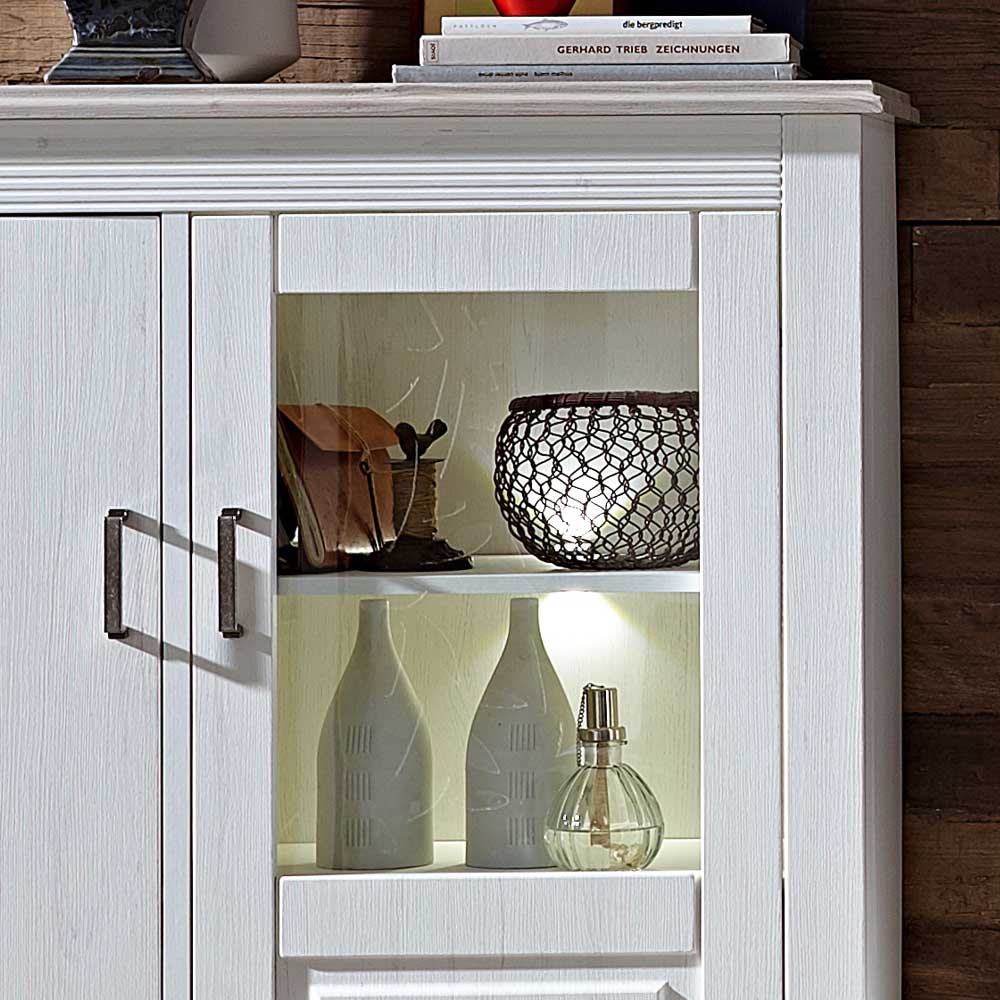 Design Highboard Rozasa im skandinavischen Look