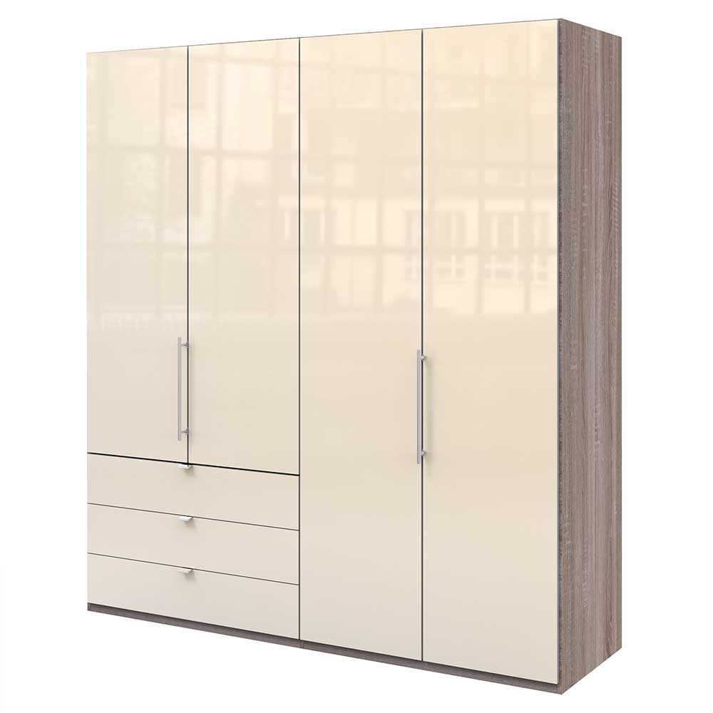 2-türiger Falttürenschrank 200cm in Creme - Calassina