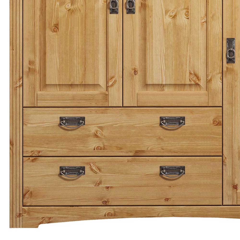 Breiter Wäscheschrank 133x132x39 cm - Vocoja