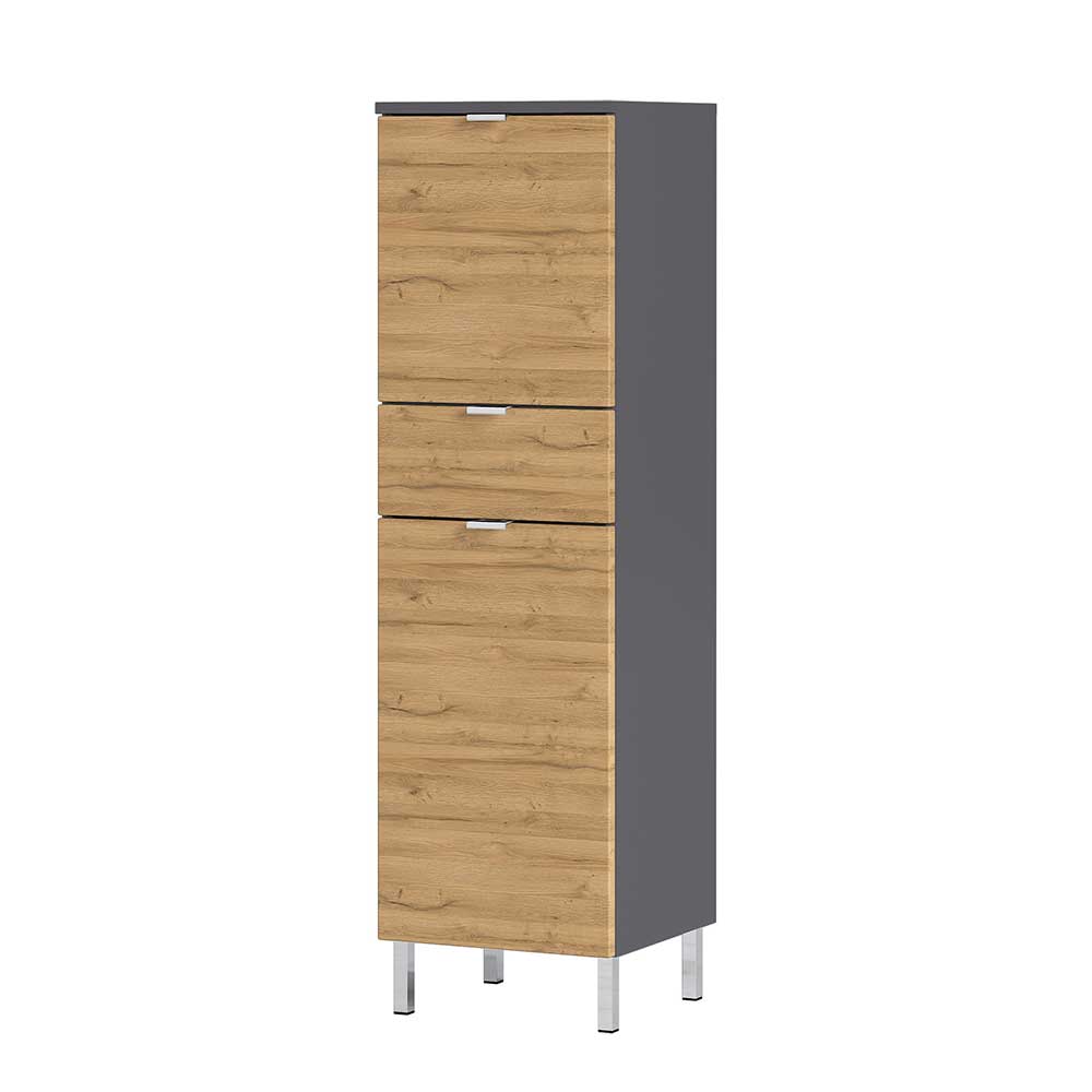 Badezimmer Schrank mit 120 cm Höhe - Tanjura