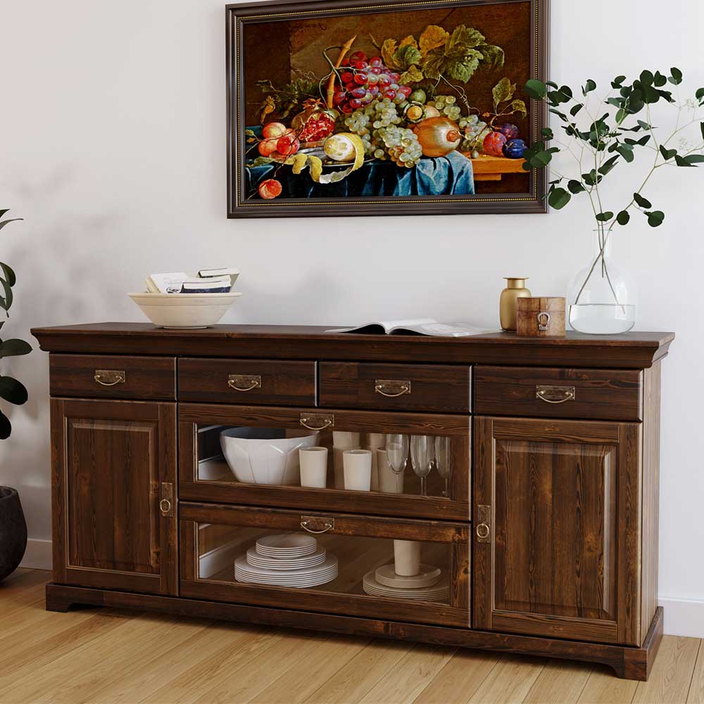 Sideboard mit Glas im Kolonialstil - Jurcavs