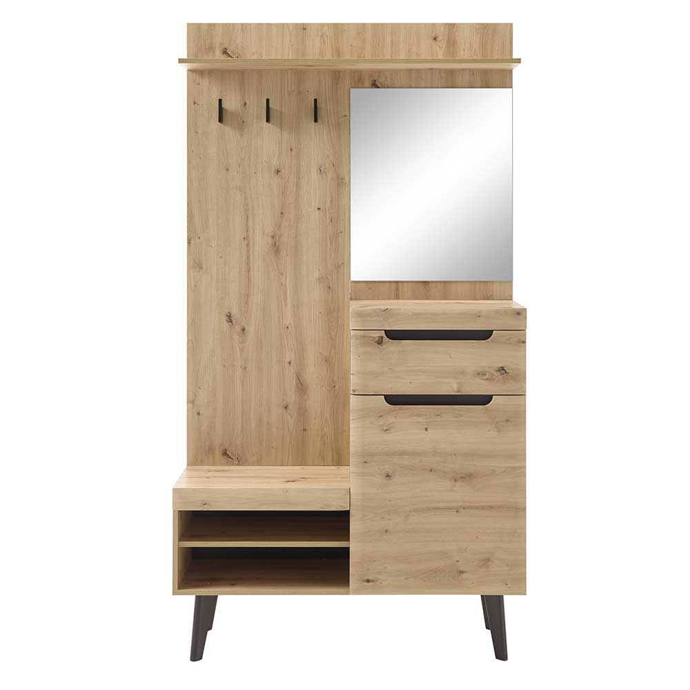 Kompakte Garderobe im Skandi Design - Olcian