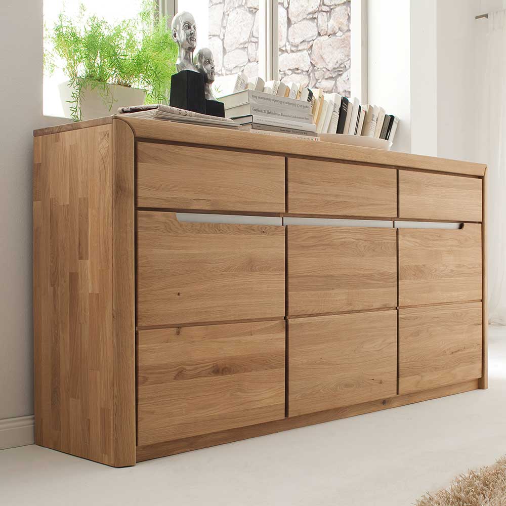 Esszimmer Sideboard Croconia aus Wildeiche Massivholz