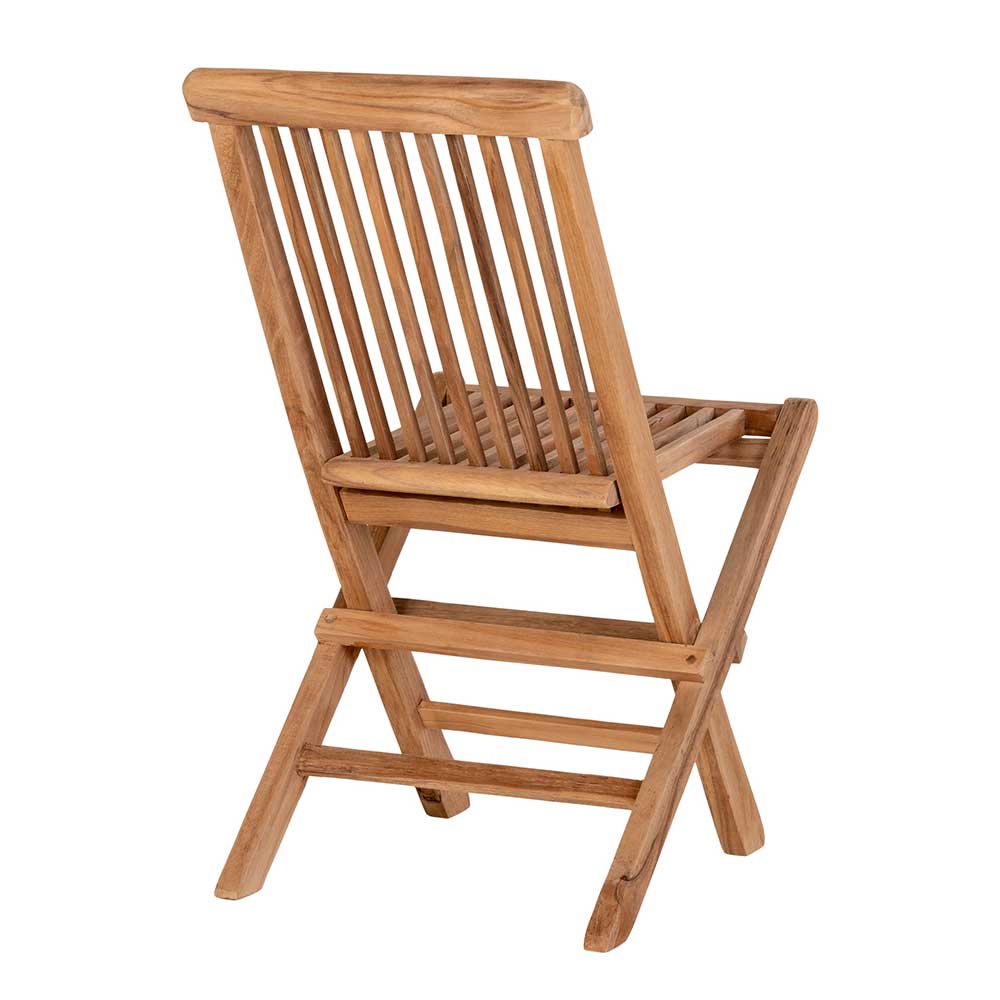 Teak Kinderstühle mit 33 cm Sitzhöhe - Almente (2er Set)