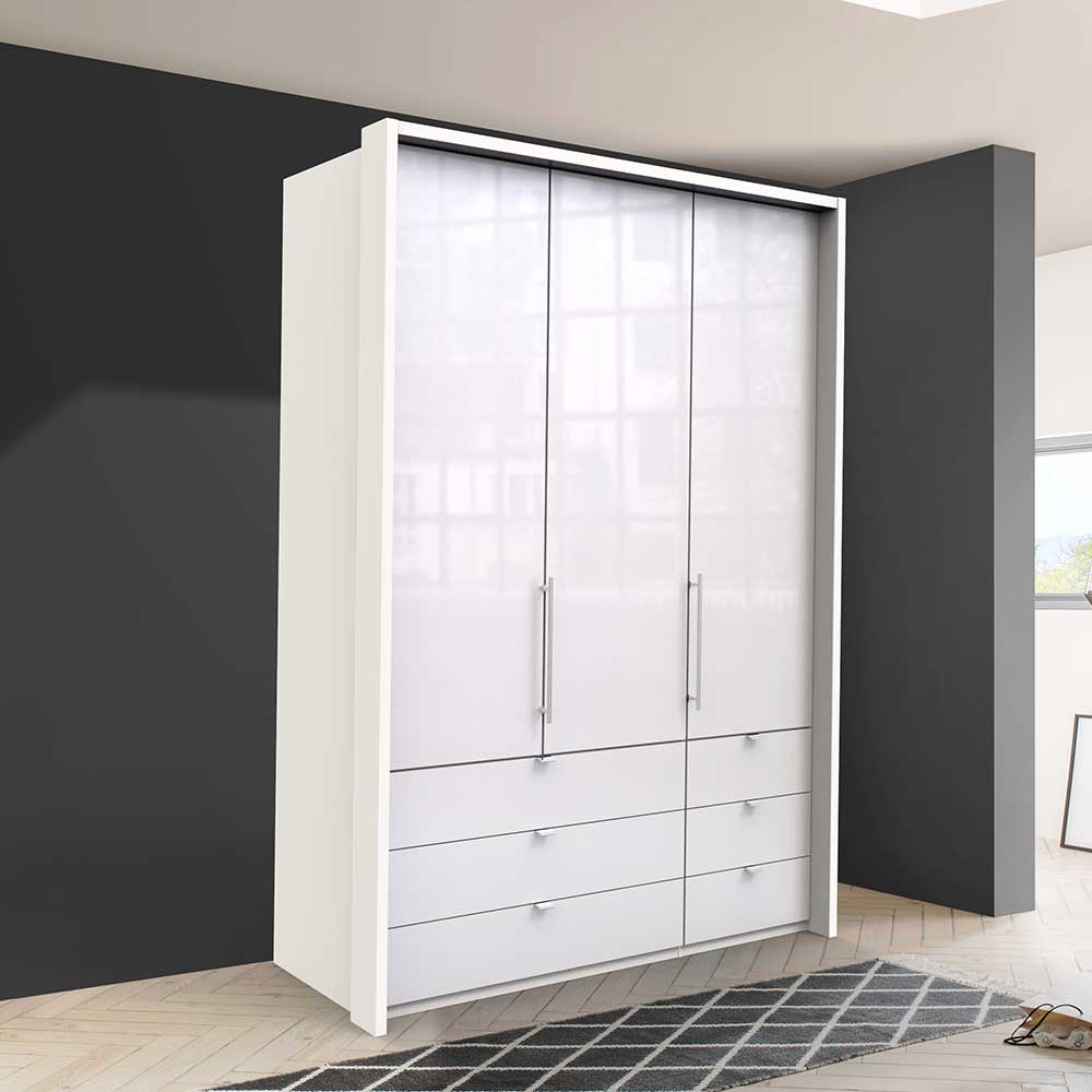 Kleiderschrank mit sechs Schubladen Soft Close - Dolienca I