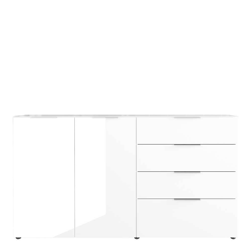 184x101x42 cm Design Sideboard mit Glas Beschichtung - Daven