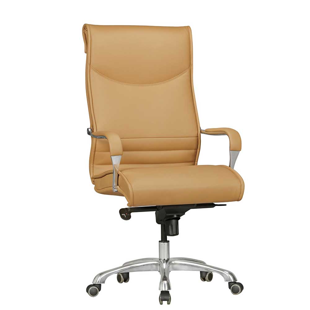 Ergonomischer Büro Drehstuhl in Beige - Henner