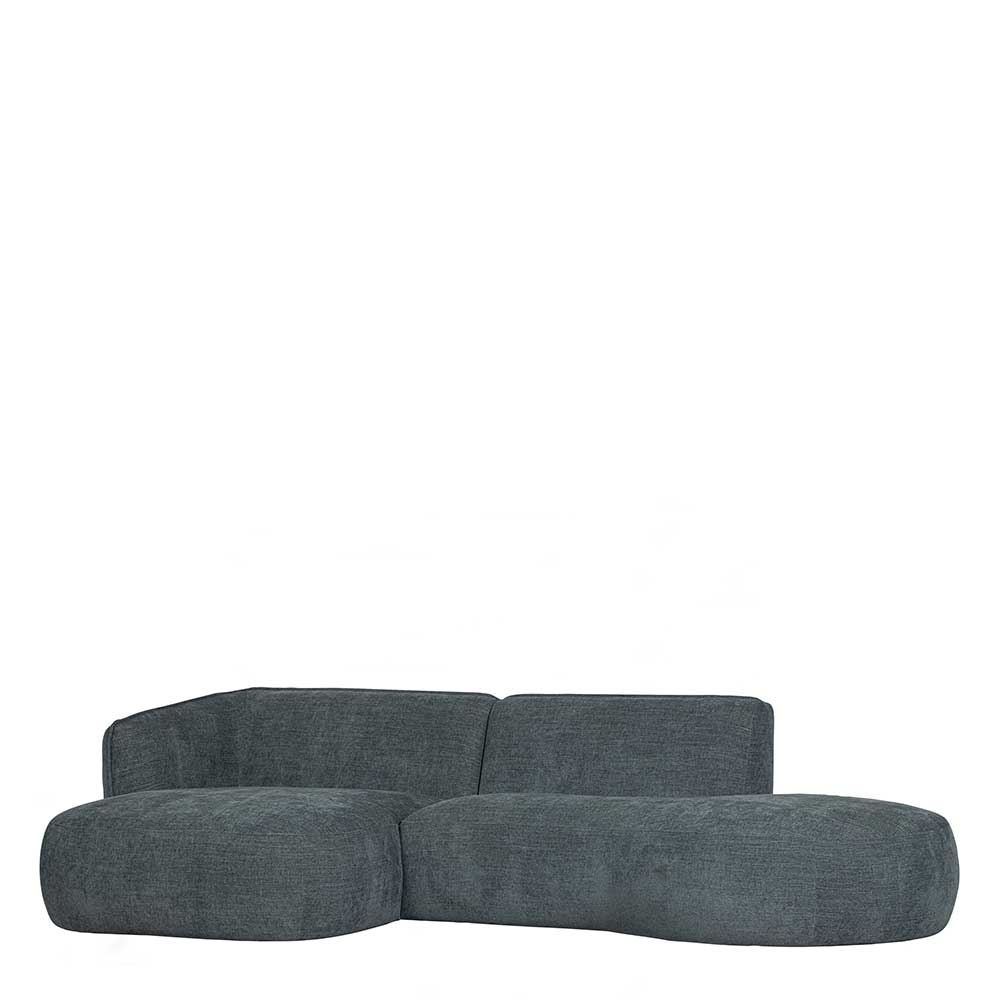 L-Sofa in Petrol Blau - Cristiano