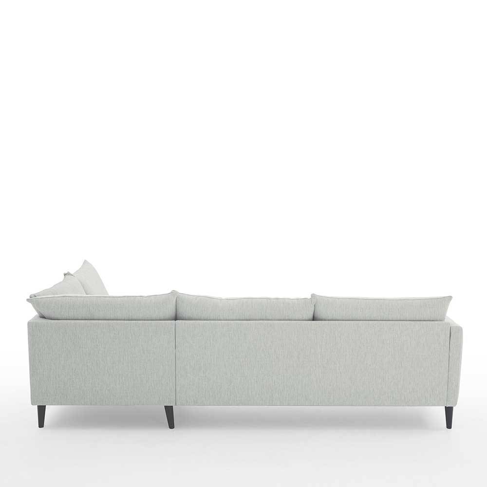 Ecksofa L-Couch in Offwhite - Udessa