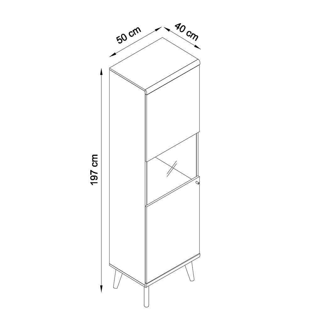 Scandi Möbel Set für Wohnzimmer - Cablos (fünfteilig)