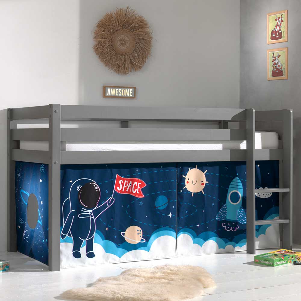 Astronauten Spielbett als Hochbett - Rateta