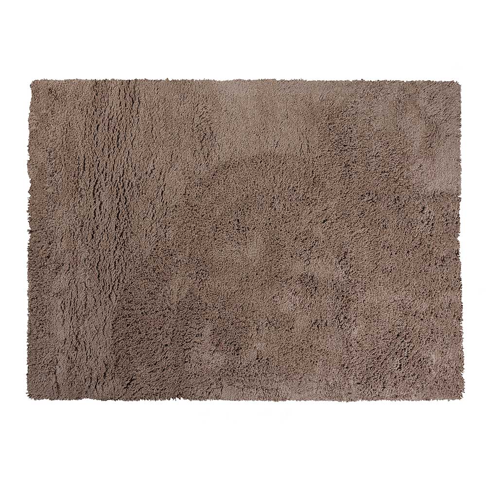 240x170 cm Hochflor Teppich in Beige - Casarius