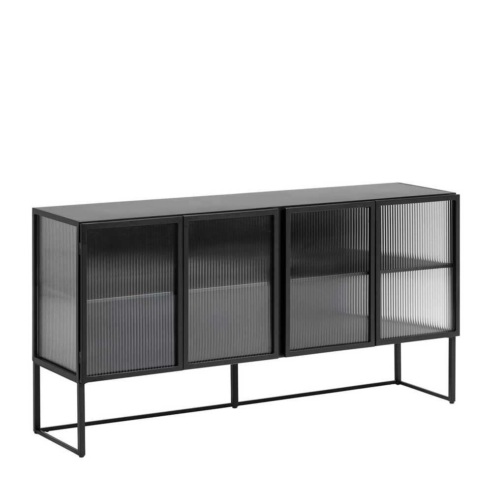 Industrial Sideboard aus Glas - Folio