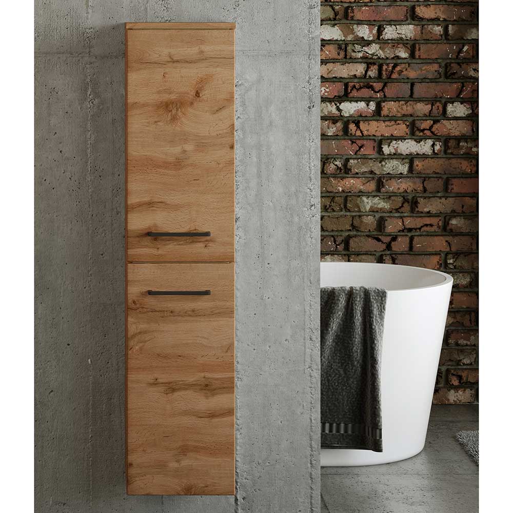 2-türiger Badschrank - 30x135x35 cm - Arazony