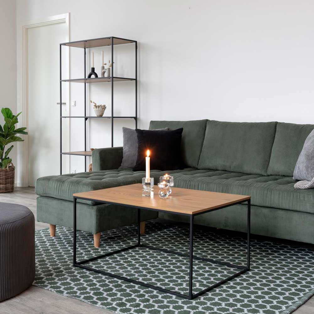 90x45x60 Couchtisch mit Bügelgestell - Mateon