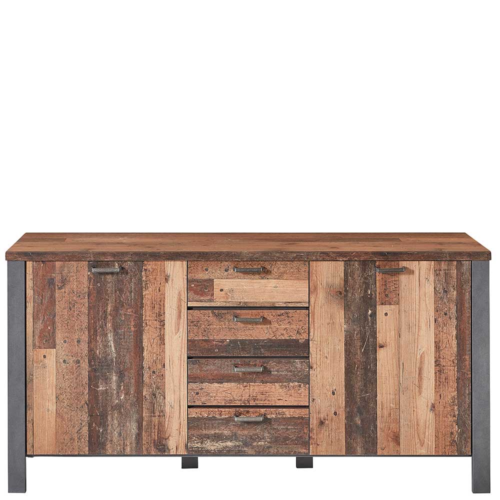 Designer-Sideboard in Holzoptik Used Look - Firodras