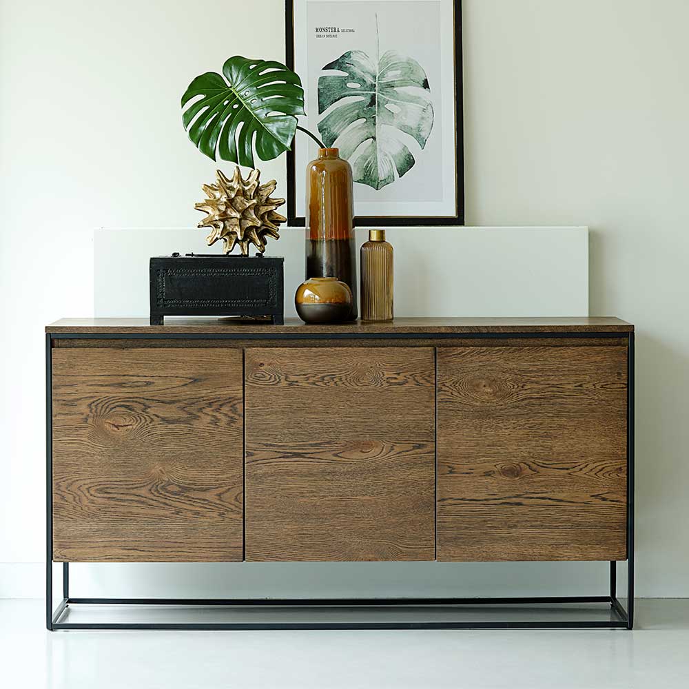 Industry Sideboard in Wildeiche dunkel - Vaclinas