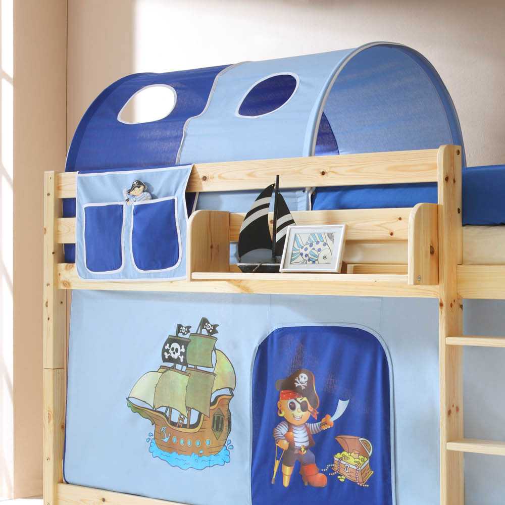 Kinderstockbett Hero im Piraten Design