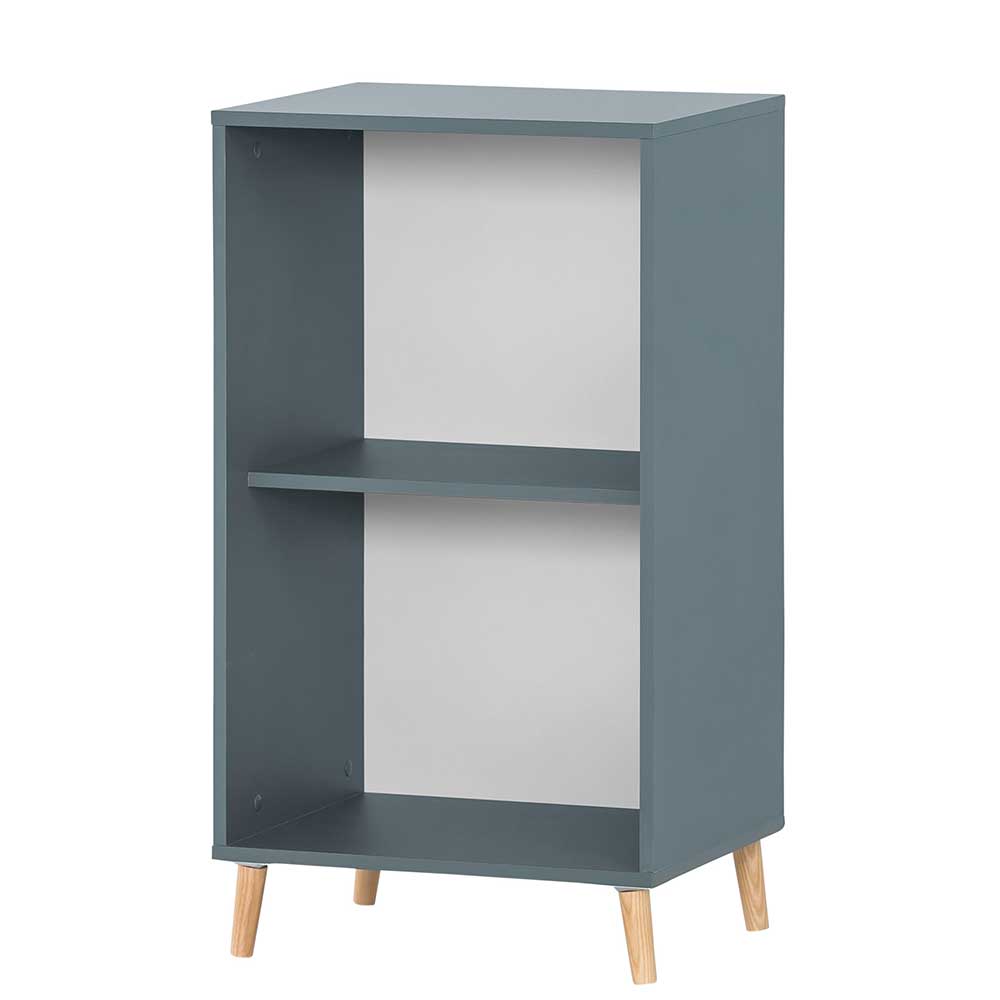 Eleganter Office Schrank in Petrol Blau - Baiamare