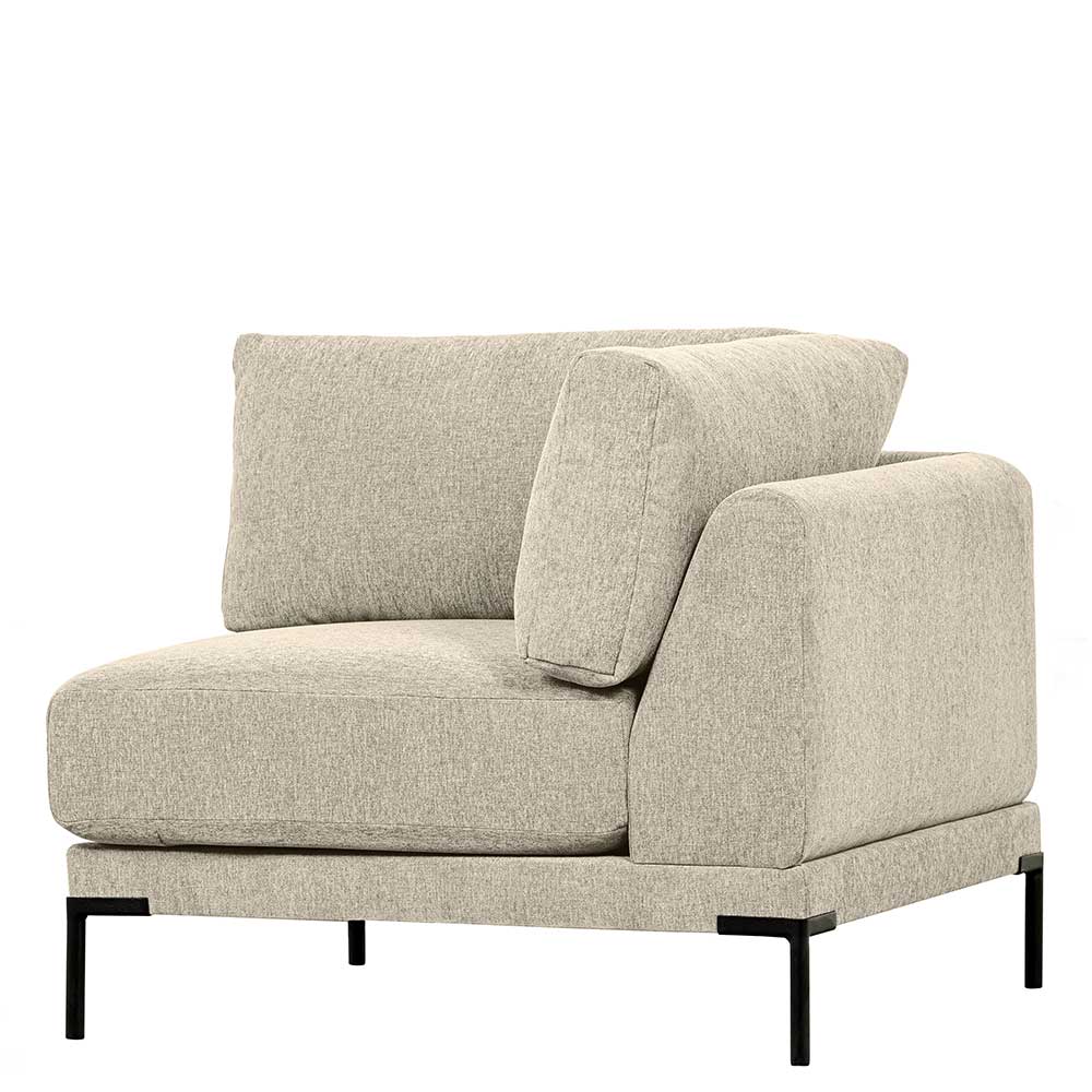 Modulsofa Eckelement in Beige - Guerrero