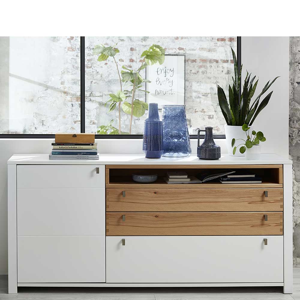 192x90x47 Design Sideboard Anrichte zweifarbig - Connassa