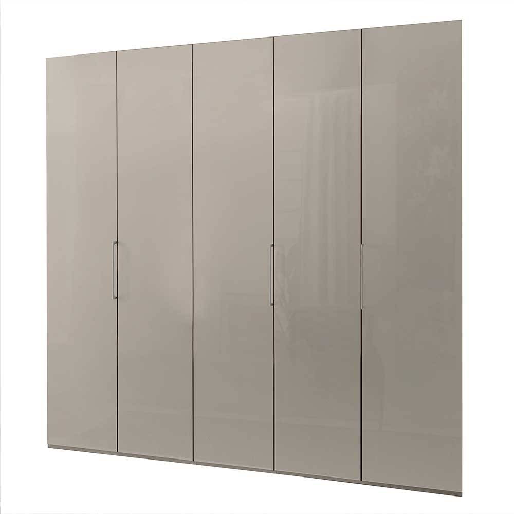 Schlafzimmer Kleiderschrank in Beige - Nena