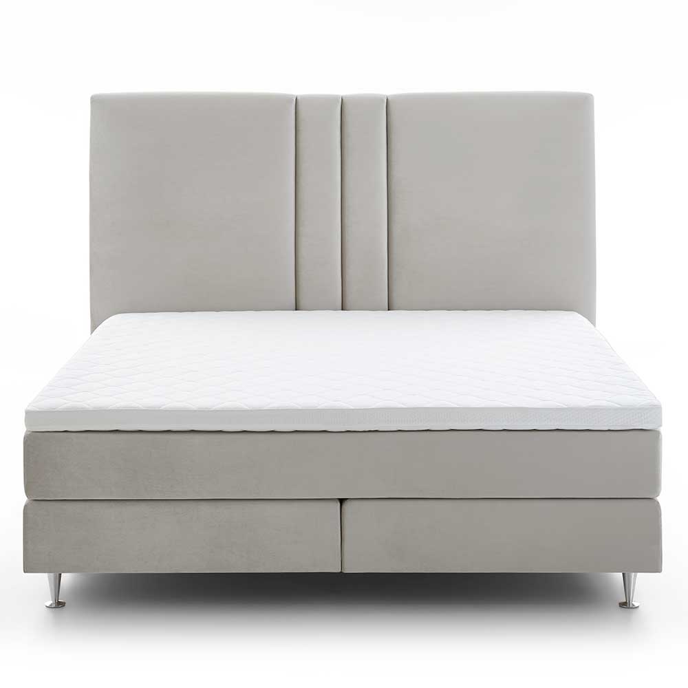 Komplett Boxspringbett in Creme - Skowera