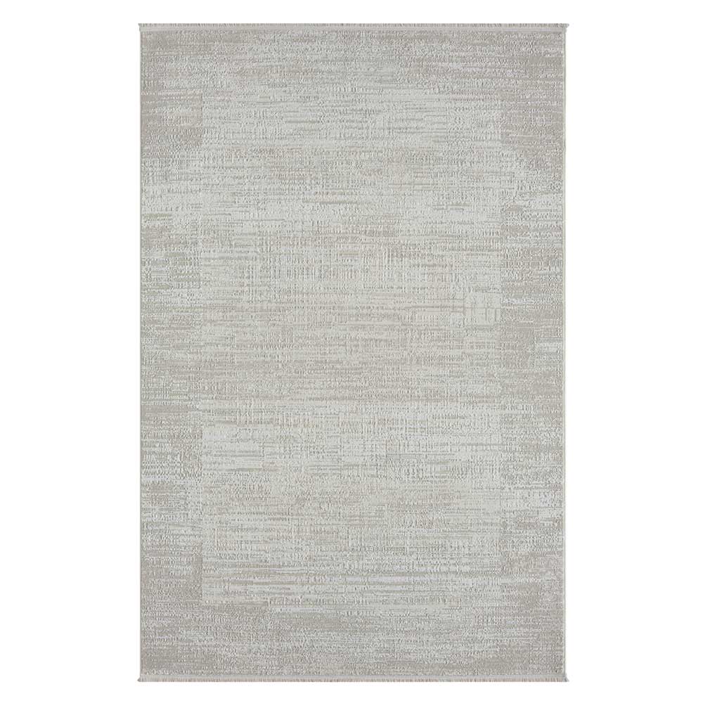 Teppich in Creme & Beige - dezent gemustert - Rondma