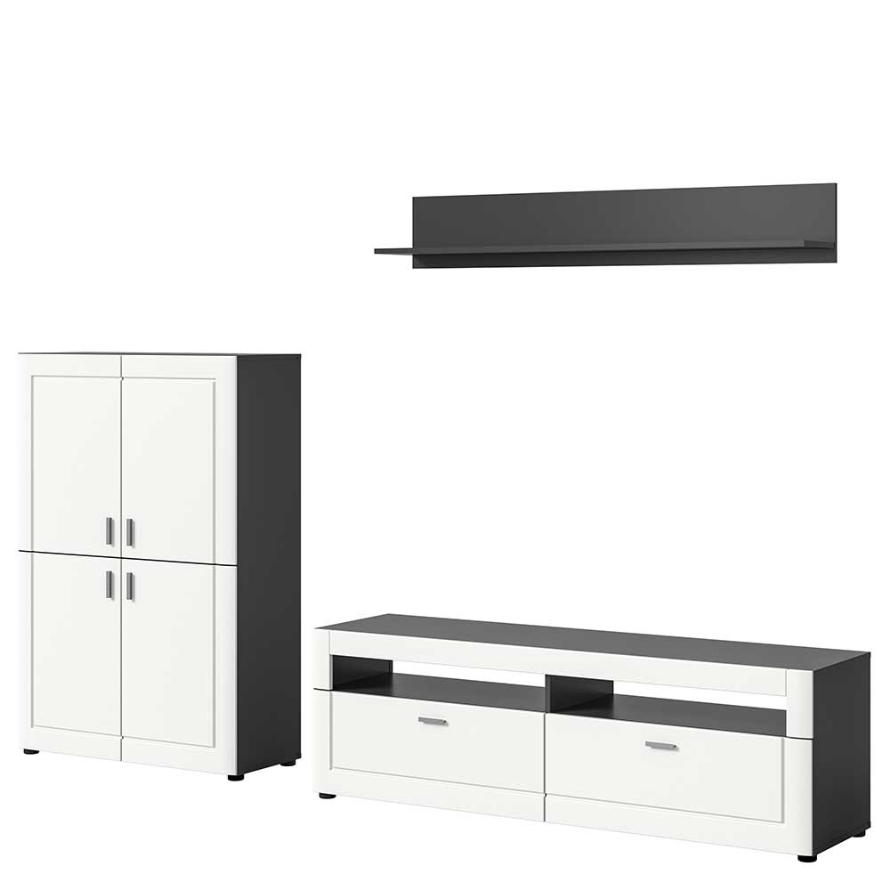 TV Board & Highboard & Wandboard Set - Ungaran (dreiteilig)