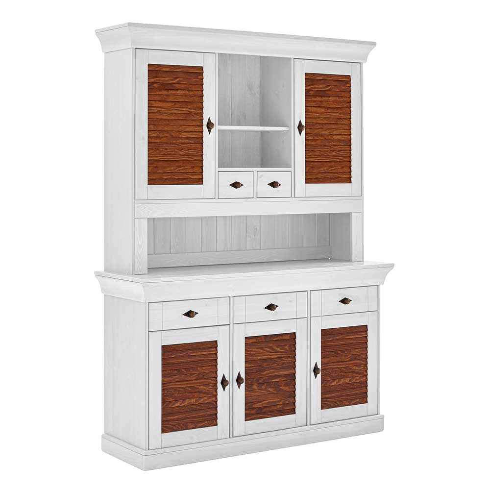 Country Style Buffetschrank zweifarbig - Chako